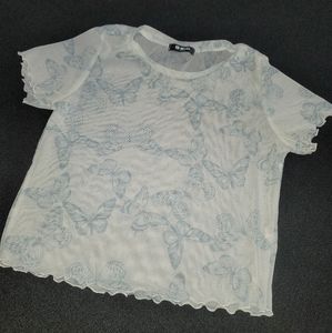 Mini USA Medium Butterfly Mesh Top